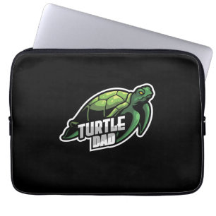 Turlte Lover Turtle Dad Laptop Sleeve