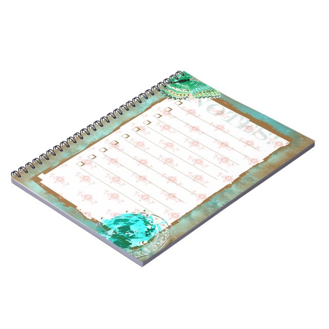 TURMALINE 4 ~ Notebook (Left Side)