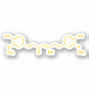 Turmeric Curcumin Molecular Chemical Formula