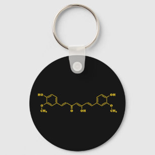 Turmeric Curcumin Molecular Chemical Formula Key Ring