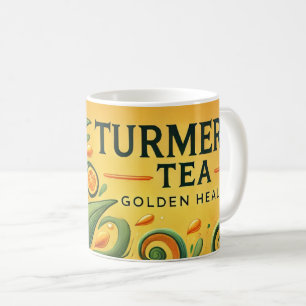 Turmeric Tea AI art  Coffee Mug