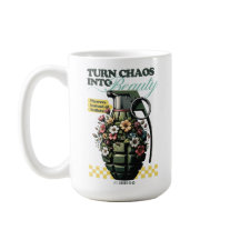 TURN CHAOS INTO BEAUTY FLOWERS INSTEAD OF BULLETS