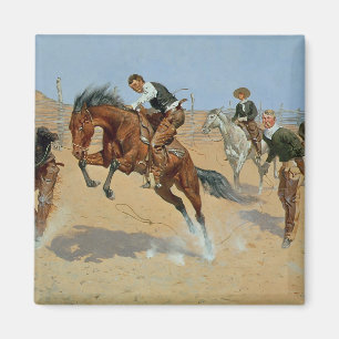 Turn Him Loose, Bill, c.1893 (oil on canvas) Magnet