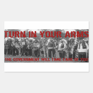 Turn in your arms... rectangular sticker