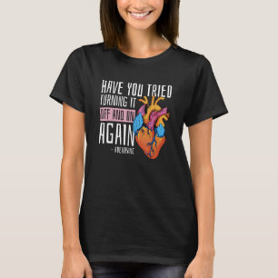 Turn it off and on again Adenosine Cardiac Nurse T-Shirt