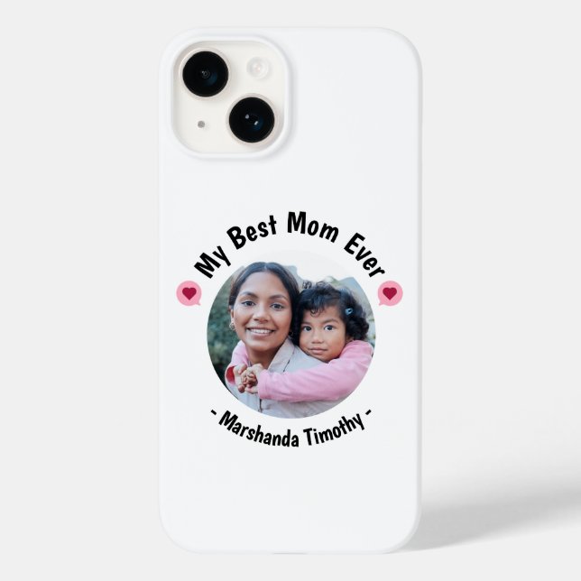 Turn Mum’s Phone into a Daily Love Reminder Case-Mate iPhone Case (Back)