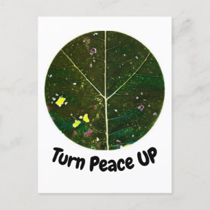 Turn Peace UP Postcard