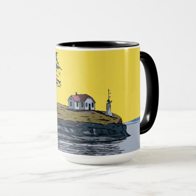 TURN POINT - Stuart Island Mug (Front Right)