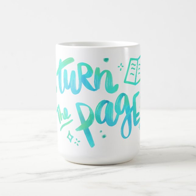 Turn The Page Coffee Mug (Center)