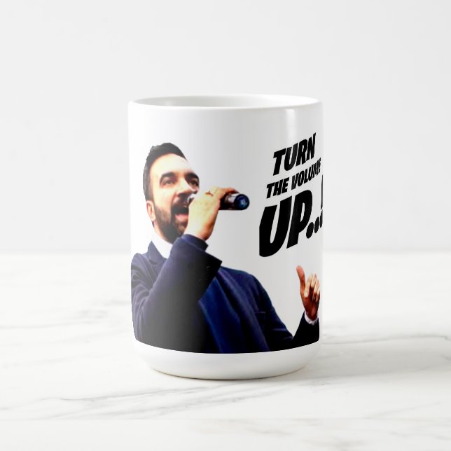 Turn the Volume Up Coffee Mug (Center)