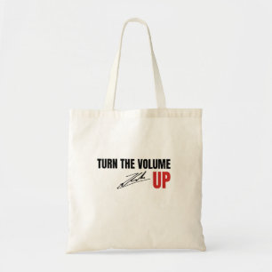 Turn the Volume Up Zohran For NYC Mayor USA Tote Bag