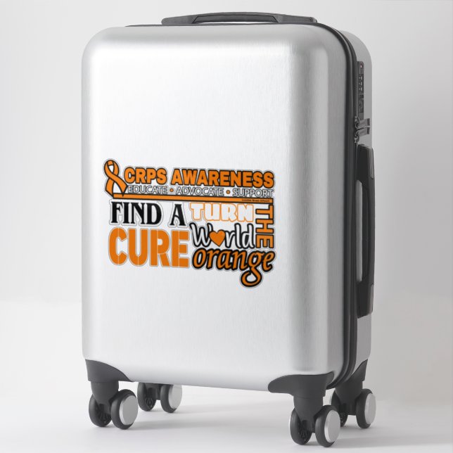 Turn the World Orange...CRPS (Suitcase)