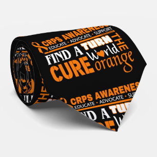 Turn the World Orange...CRPS Tie