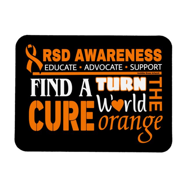 Turn the World Orange...RSD Magnet (Horizontal)