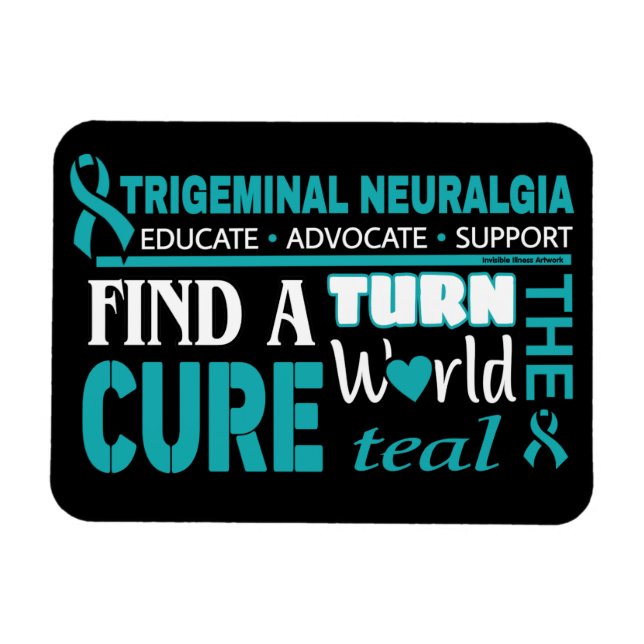 Turn the World Teal...TN Magnet (Horizontal)