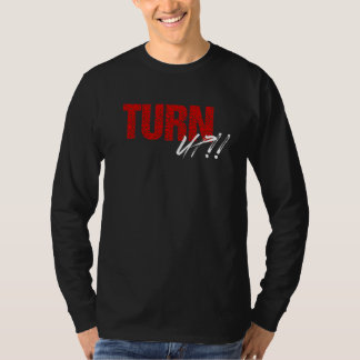 Turn UP Long Sleeve Shirt (black/red)