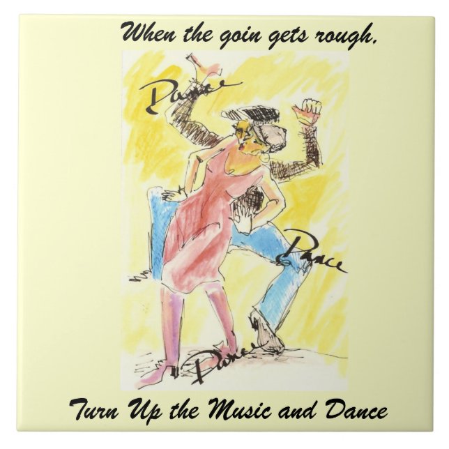 Turn up the Music and Dance, Tile (Front)