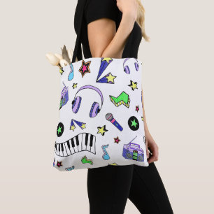 Turn Up the Music Tote Bag