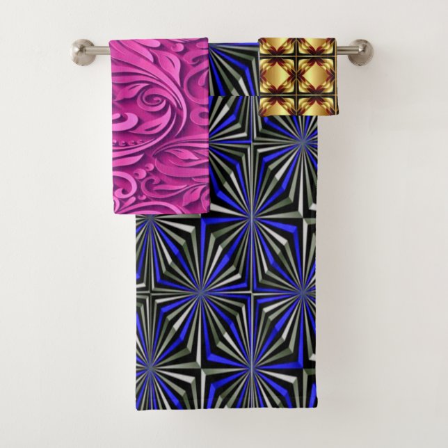 Turn your bathroom into your own personal oasis wi bath towel set (Insitu)