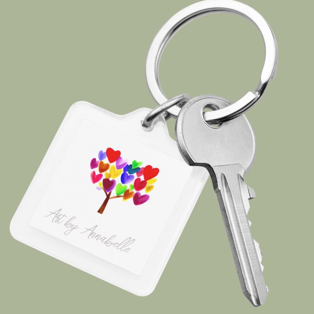 Turn Your Childs ArtWork or Drawing Into A Key Ring (Creator Uploaded)