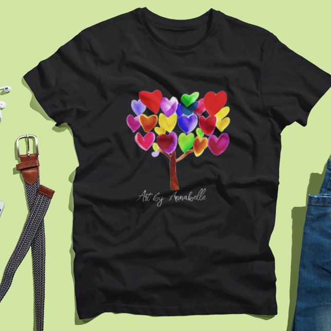 Turn Your Child's ArtWork or Drawing Into A Men's T-Shirt (Creator Uploaded)