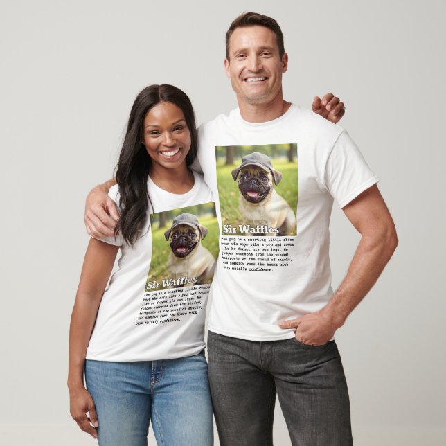 Turn Your Pet into a T-Shirt – Fully Custom (Unisex)