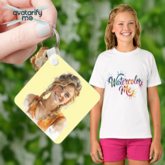 Turn yourself into anyone or any style key ring