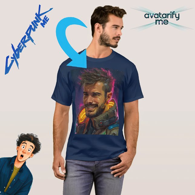 Turn yourself or anyone into any character T-Shirt (Creator Uploaded)