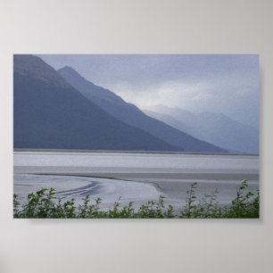 Turnagain Arm ; Alaska USA Poster