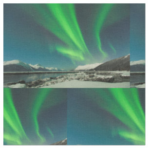 Turnagain Arm Aurora Fabric