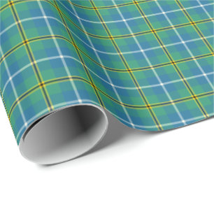 Turnbull Clan Ancient Hunting Tartan Wrapping Paper