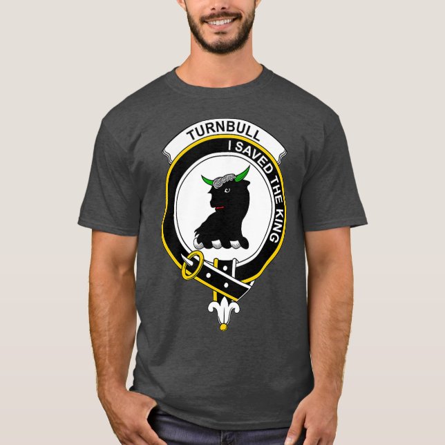 Turnbull Coat of Arms  Family Crest T-Shirt (Front)
