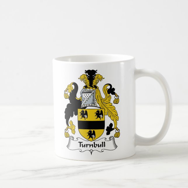 Turnbull Family Crest Coffee Mug (Right)