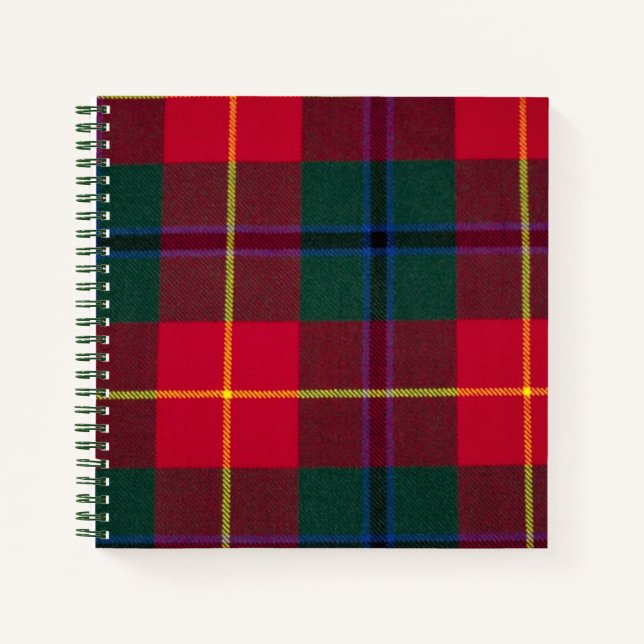 Turnbull Tartan Notebook (Front)