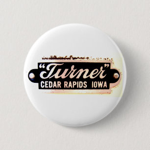 Turner button (white)