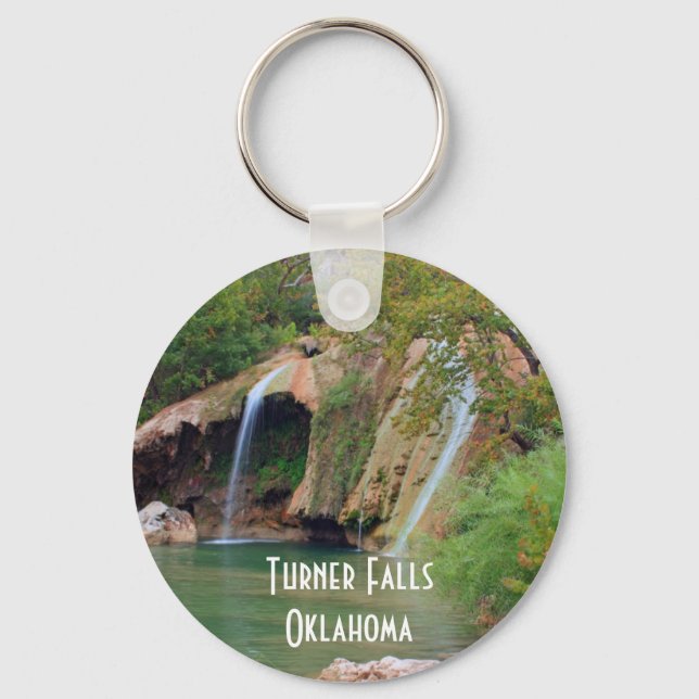Turner Falls and Pool Key Ring (Front)