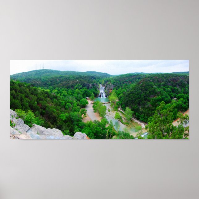 Turner Falls Area Bird's-Eye View - I (Colour Poster (Front)