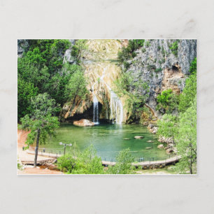Turner Falls, OKlahoma in HDR Postcard