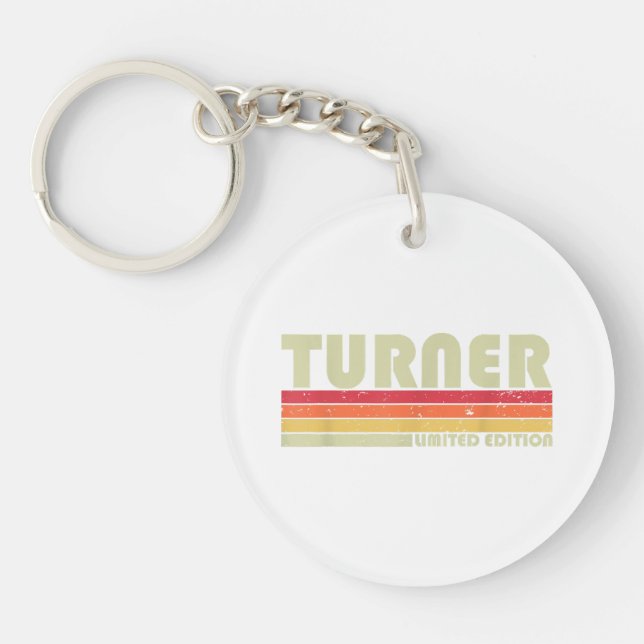 TURNER Funny Job Title Profession Birthday Worker  Key Ring (Front)