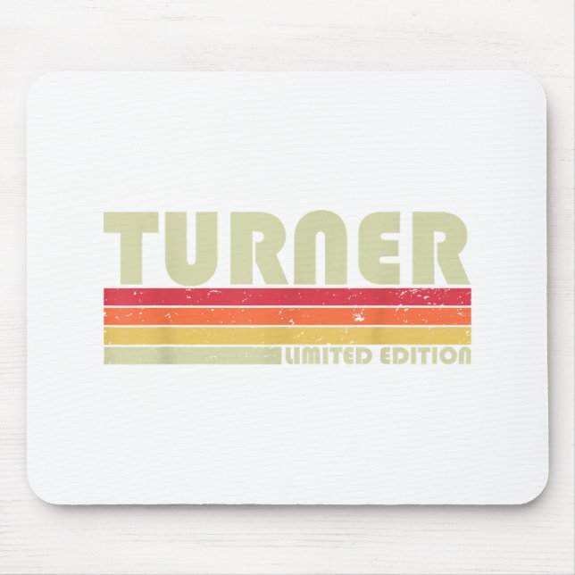 TURNER Funny Job Title Profession Birthday Worker  Mouse Pad (Front)