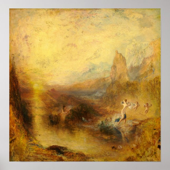 Turner - Glaucus and Scylla Poster (Front)