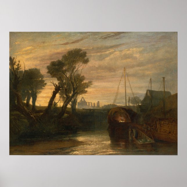 Turner - Newark Abbey Poster (Front)