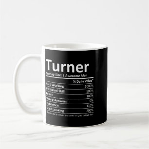 Turner Rition Funny Birthday Personalised Name Coffee Mug