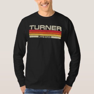 Turner Surname Birthday Family Reunion 80s 90s Sun T-Shirt