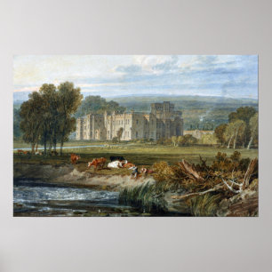 Turner - View Of Hampton Court Herefordshire Poster