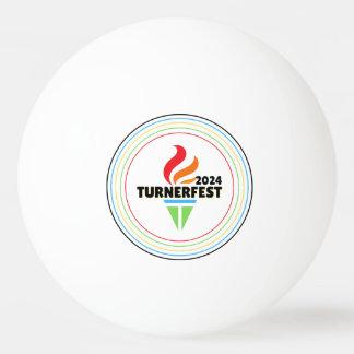 TurnerFest 2024 ping pong ball