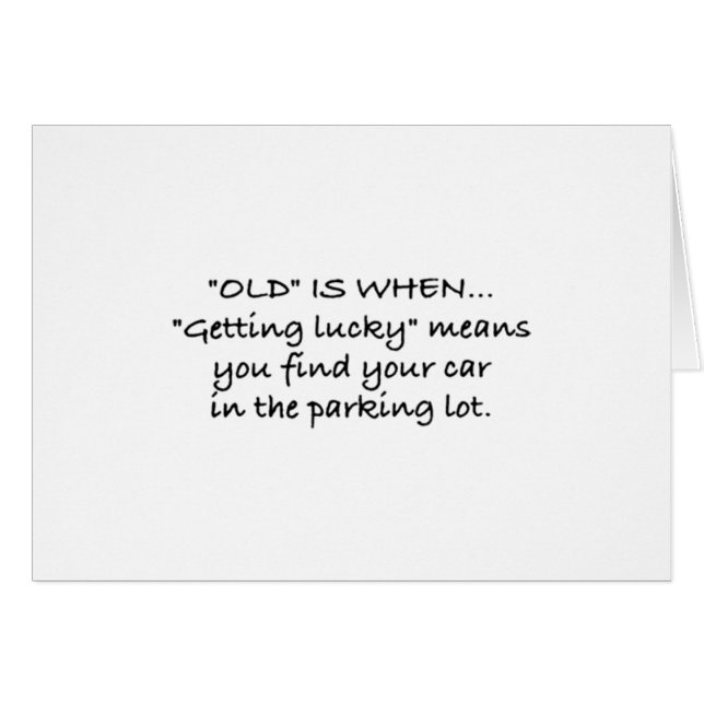 TURNING **40** WITH MEMORY LOSS HUMOR (Front Horizontal)