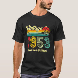 Turning 69 Birthday Decorations 69th BDay 1953 T-Shirt