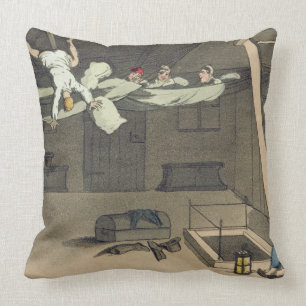 Turning in - and out again, plate from 'The Advent Cushion