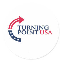 Turning Point USA Patriotic Logo Vinyl Stickers